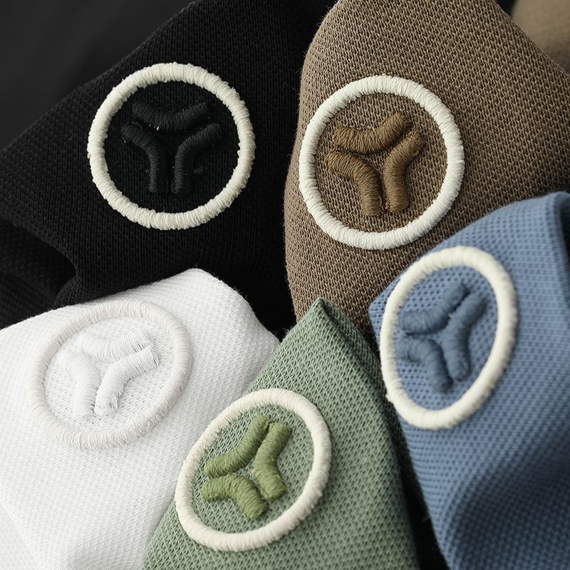 Couture Elite Striped Polo T-Shirt - Image 10