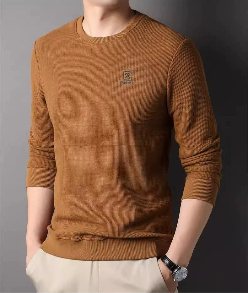 Linenfrost Waffle Knit Pullover - Image 4