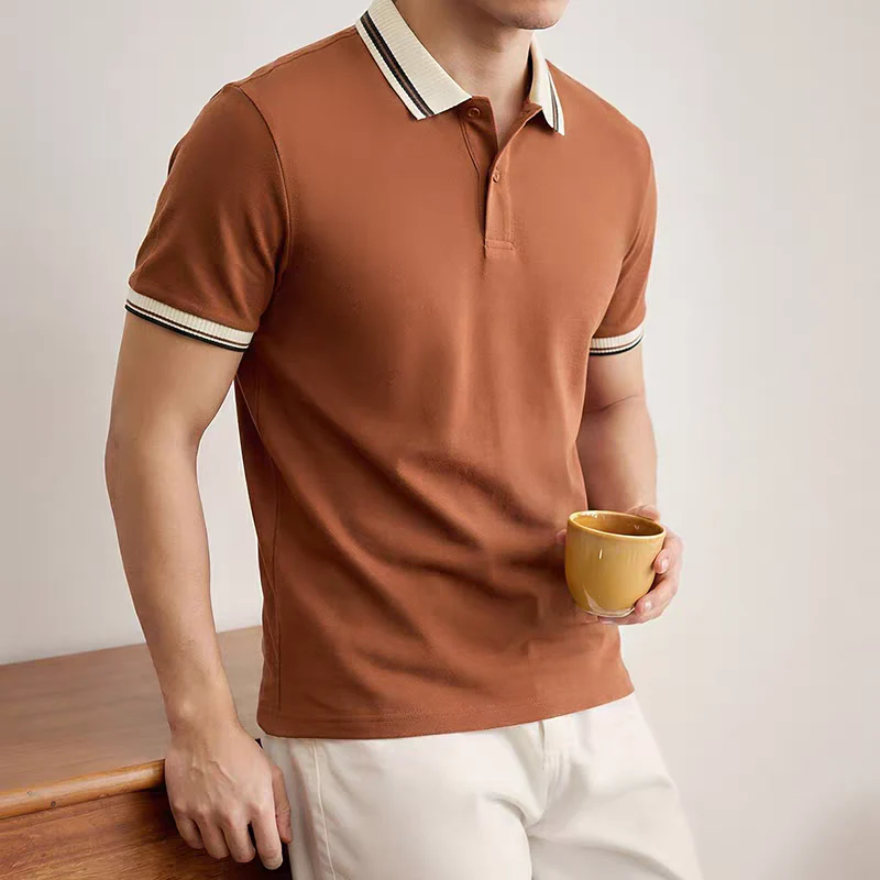 Old Money Heritage Crest Polo T-Shirt - Image 3